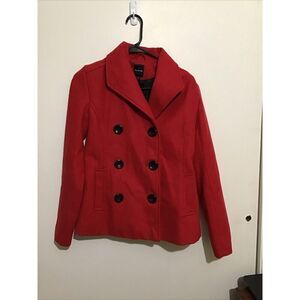 Red Rampage XS Pea Coat